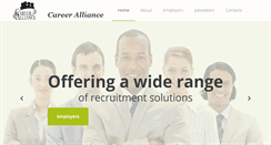 Desktop Screenshot of careeralliance.net